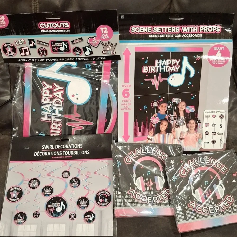 Internet Famous Party Decorations NEW